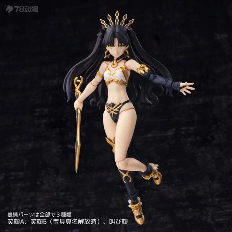 Thousand Value Practice Original Finished Movable Doll Series Ishtar Anime Action Figure Model Toy Model Ornaments Gifts for Boy