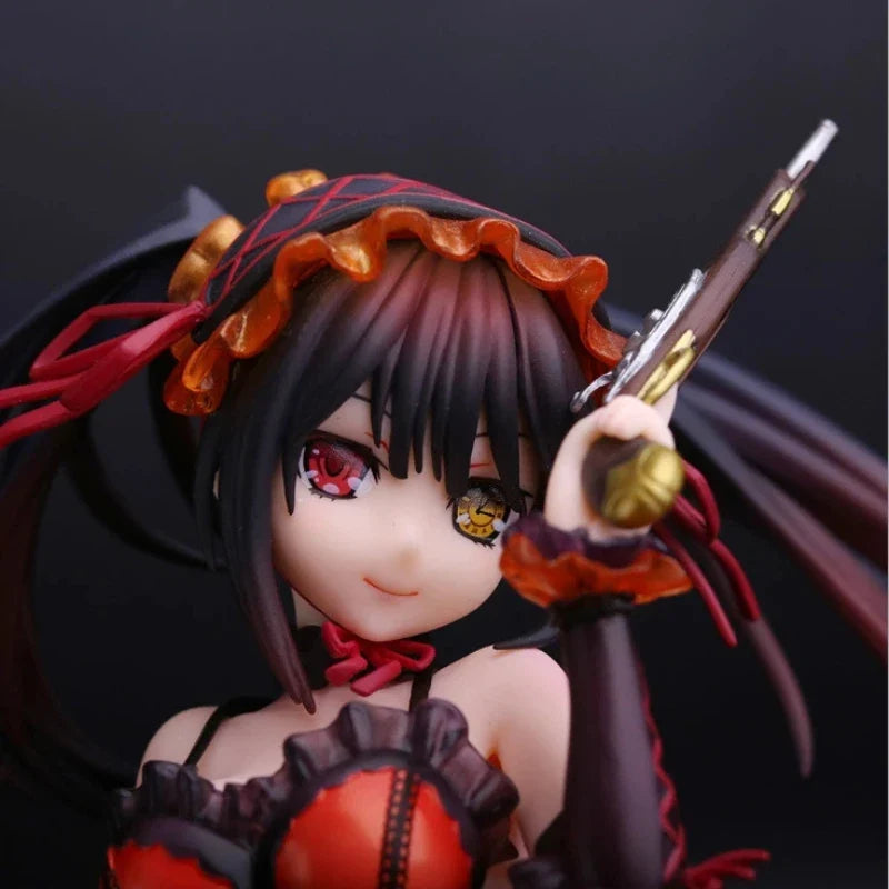 Date A Live Kurumi Tokisaki 6th Mayuri Judgment Anime Figure Pvc Figure With Interchangeable Hands Boxed Collectible For Fans