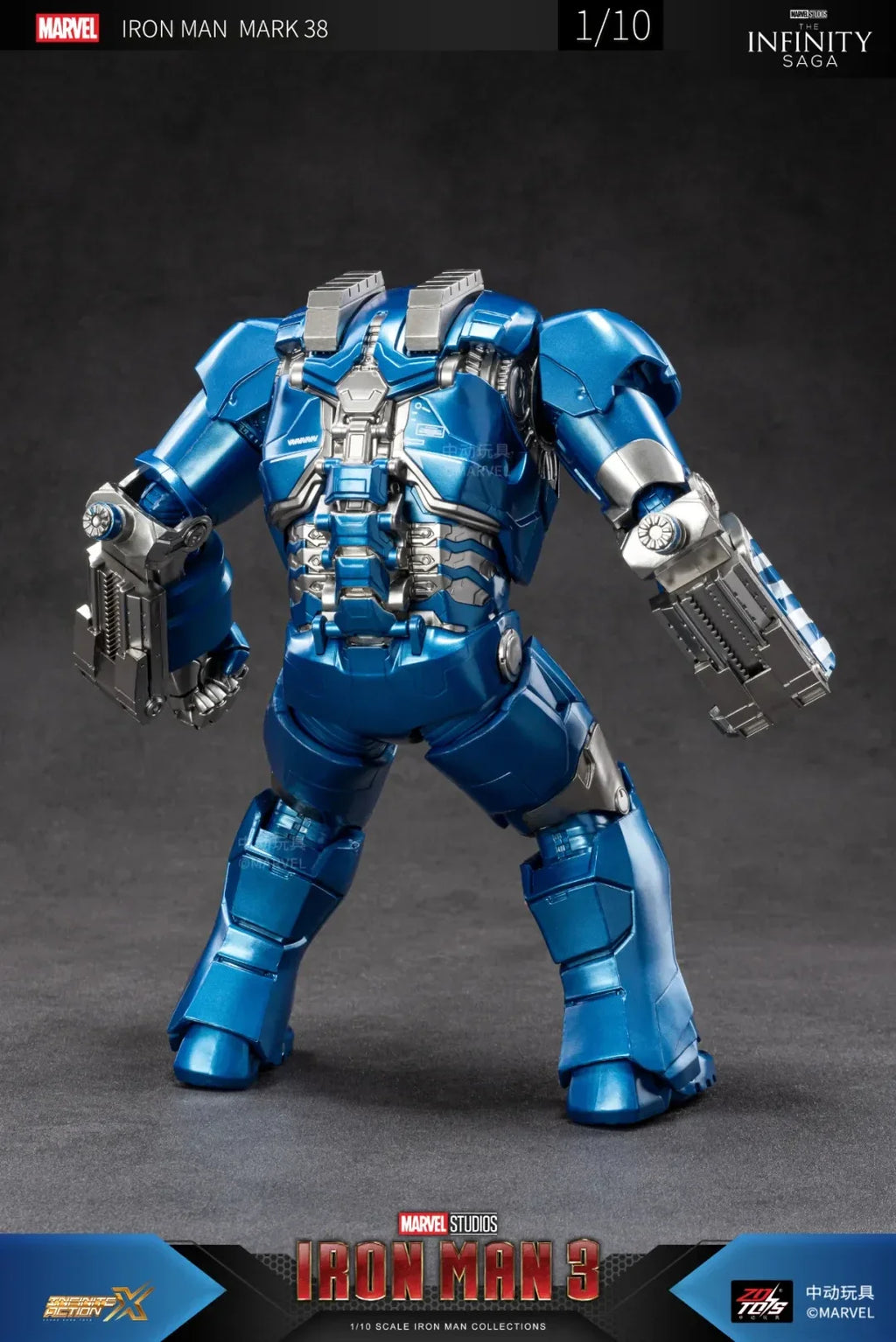 ZDTDS Original Iron Man Igor MK38 MK37 MK27 Hammerhead Marvel Legend Avengers Action Figure Joint Movable Collect Toy Gift