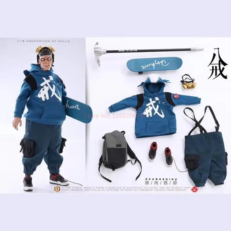 Original 1/6 Collectible Male Soldier Heading West Wukong Bajie Journey To Chinese Full Set 12'' Action Figure Toys For Fans