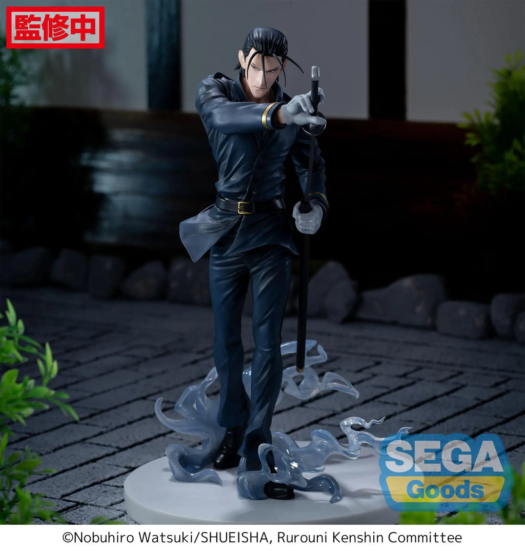 In Stock Original SEGA Luminasta Rurouni Kenshin Saito Hajime PVC Anime Figures Action Figure Model Toys