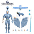 7 Zoll Super7 Silverhawks Actionfigur Welle 1 Quicksilver Anime-Filmmodell als Geschenk