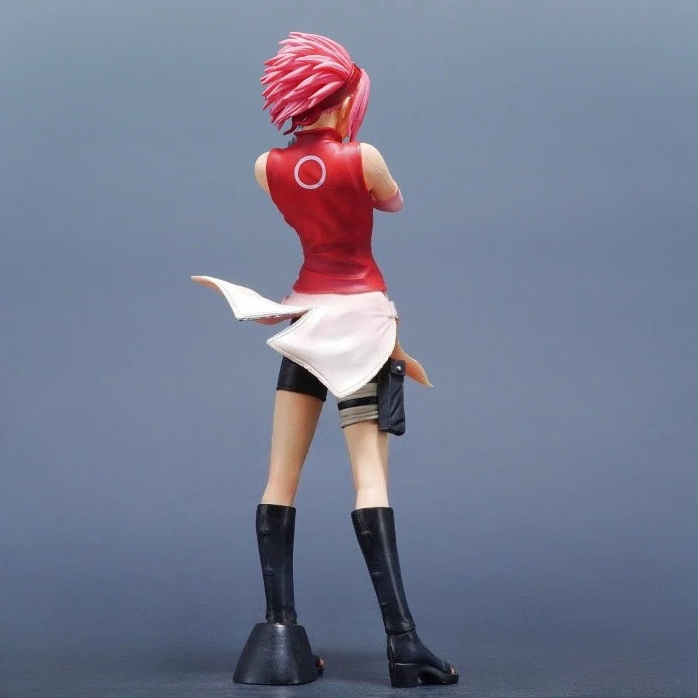 27.5cm/10.83in Anime NARUTO Figure Haruno Sakura Action Figures Pvc Statue Desktop Ornamen Collection Model Toys Gifts