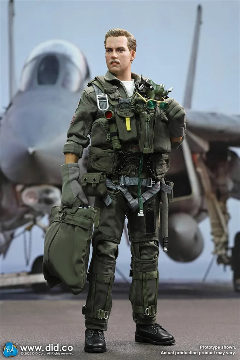 In Stock DID MA80182 1/6 Scale American F14 Pilot Male Soldier Nick Full Set For 12inchs Action Figure Collectible Model Toys