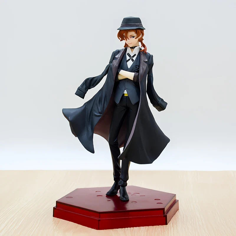 18cm POP UP PARADE Bungo Stray Dogs Nakahara Chuuya Anime Figure Osamu Dazai Action Figure Edogawa Rampo Figurine Model Doll Toy