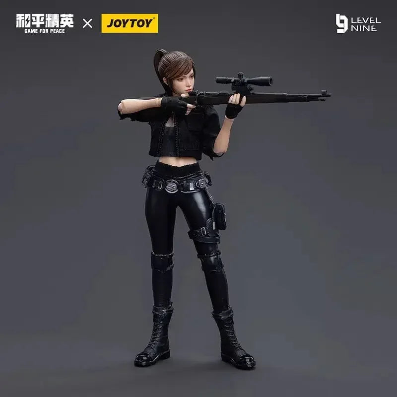 JOYTOY LEVEL NINE Action Figures Anime 1/12 16cm FRONTLINE CHAOS Gilly Collection Model Toys