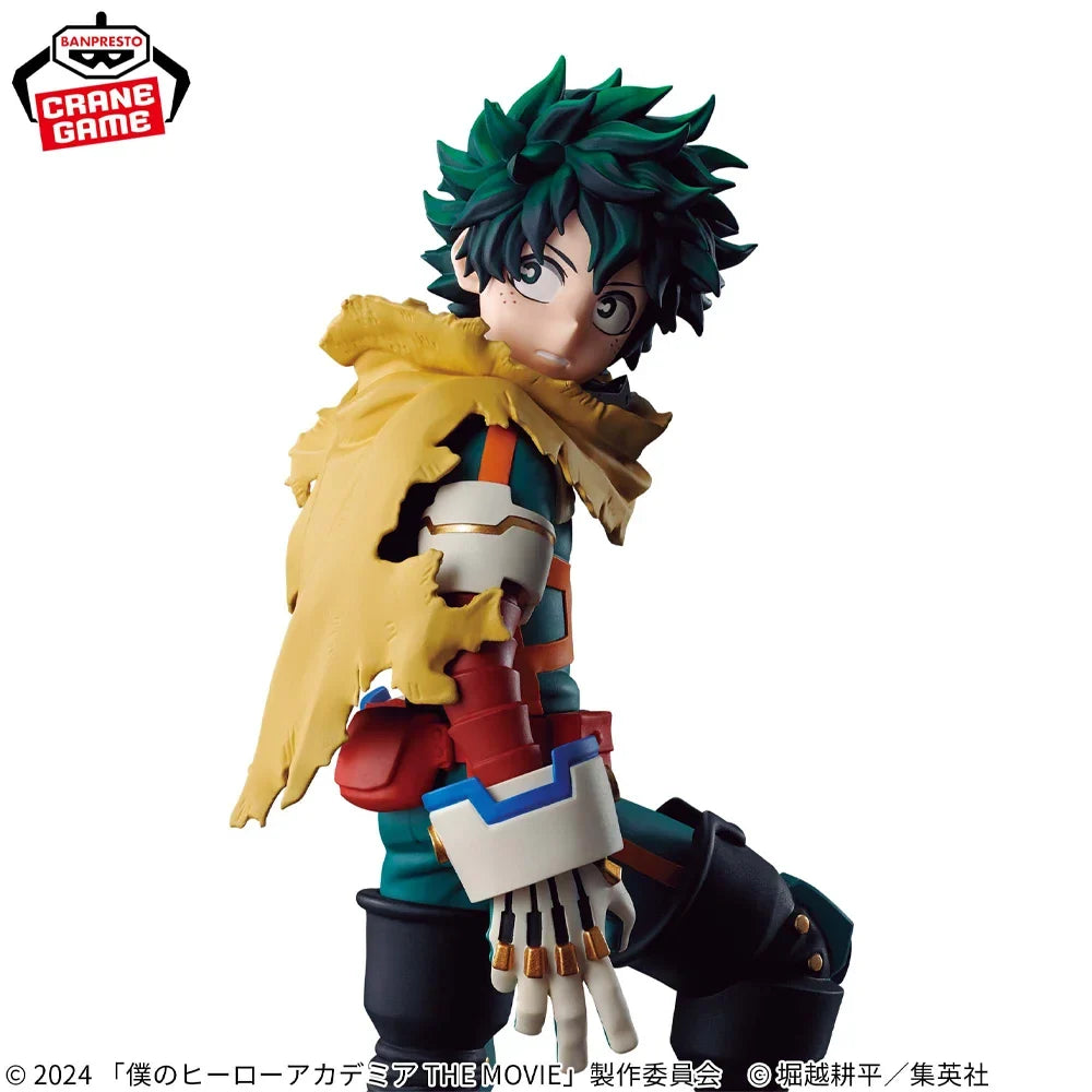 In Stock Original BANPRESTO My Hero Academia The Movie You're Next Izuku Midoriya Figure Anime Model Genuine Boxed Toy
