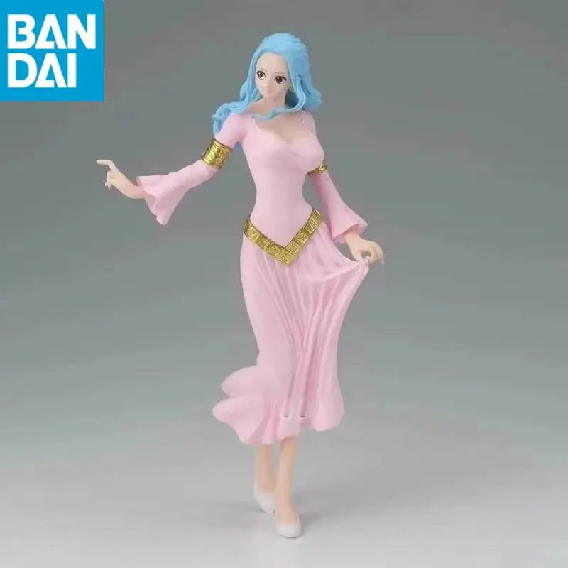 In Stock Bandai Namco Banpresto One Piece 25th Glitter Glamours Nefeltari D Vivi Anime Figure 23cm PVC Collectible Model Toy Gif