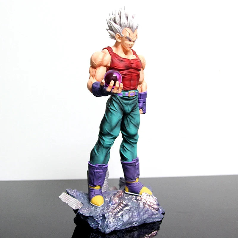 In-Stock GT Vegeta Figures Dragon Ball Super Saiyan Static Model Statue Multiple Interchangeable Head Carvings Surprise Gift Toy