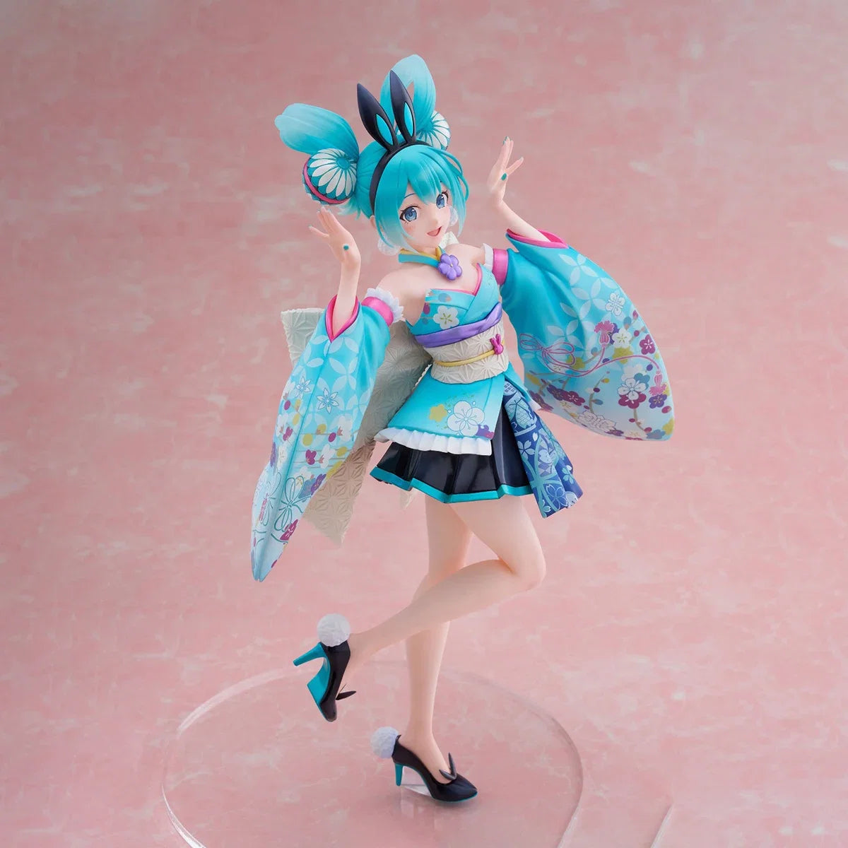 Original FuRyu F:Nex 1/7  Piapro Characters - Hatsune Miku Wa-Bunny Anime Action Figures Model Collectio Toy Gifts Toys