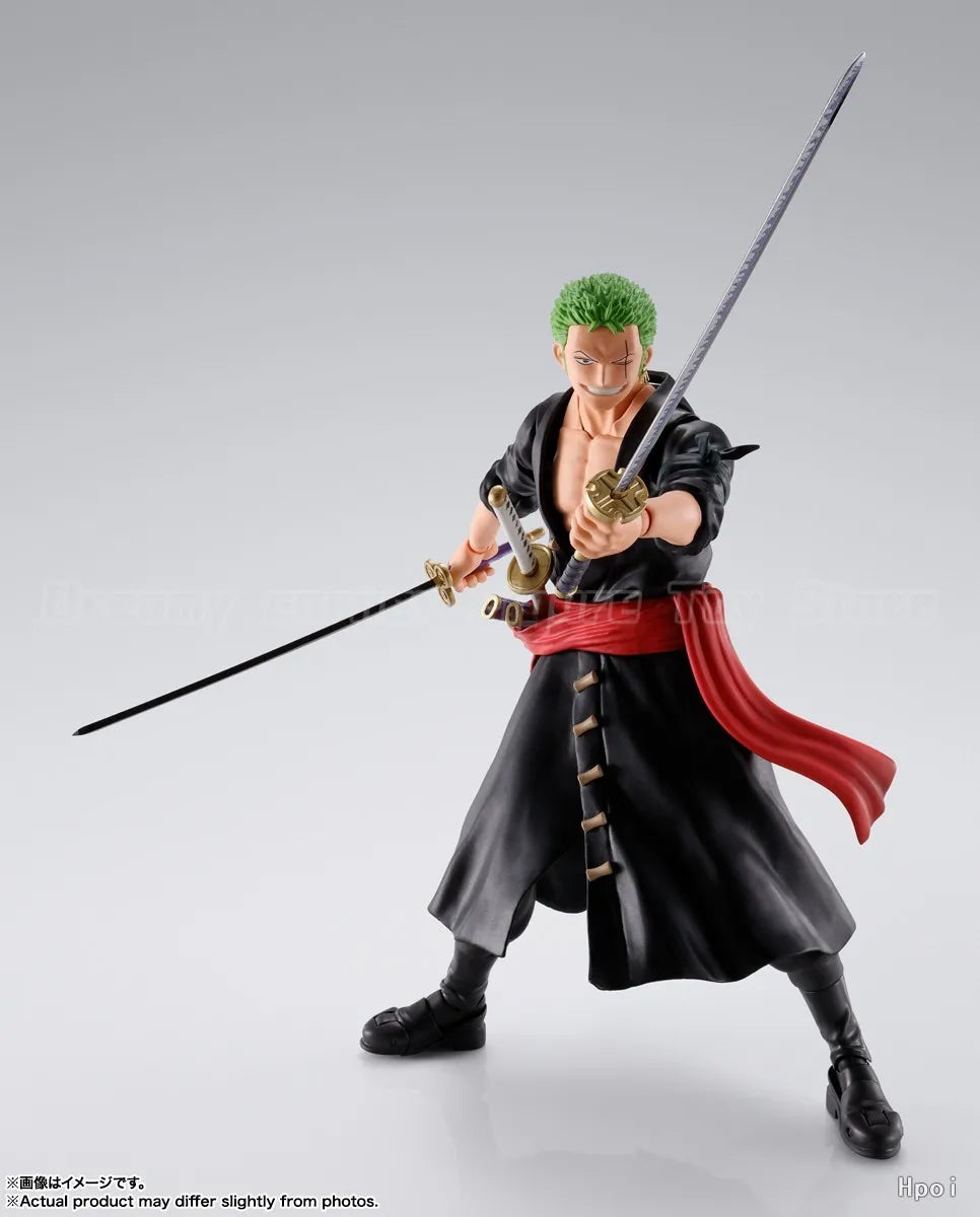 【In Stock】BANDAI SPIRITS S.H.Figuarts ONE PIECE Roronoa Zoro The Raid on Onigashima Action Figure Toys Model Collection