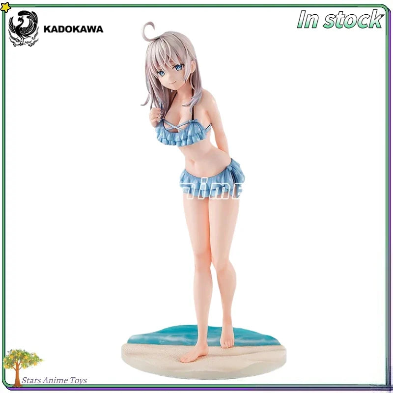Original KADOKAWA Alya Sometimes Hides Her Feelings in Russian  Alisa Swimsuit Vacation Anime Figure Collection Toys Model