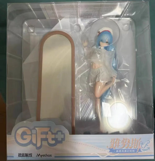 '-In Stock Original Myethos Gift+ Azur Lane Janus Hesitant Time To Change Clothes 15cm Anime Figures Ornaments Toys