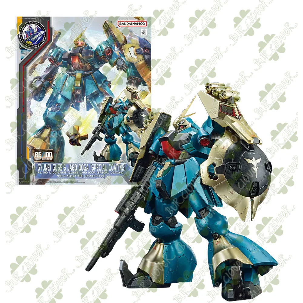 BANDAI Official GUNDAM RE Series 1/100 ZMT-S126G SHOKEW AMX-107R REBAWOO Limited & Special Versions Anime Action Figure