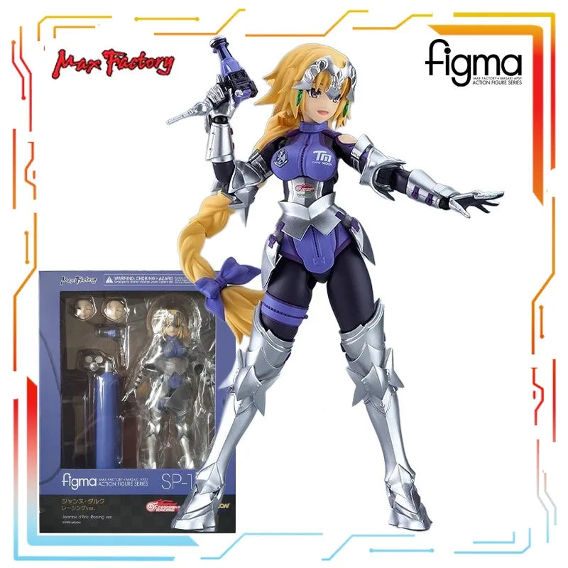 Brand New Spot Goods MAX Original FIGMA Series Joan of Arc Anime Figure Assembly Model Toys Collectible Model  Gifts for BOYS