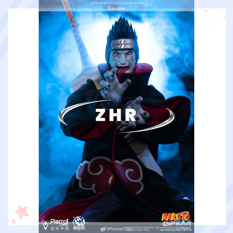 In Stock RocketToys ROC-007 Naruto Shizuo Kisame 1/6 Animation Model Action Figure Toy Collection Gift