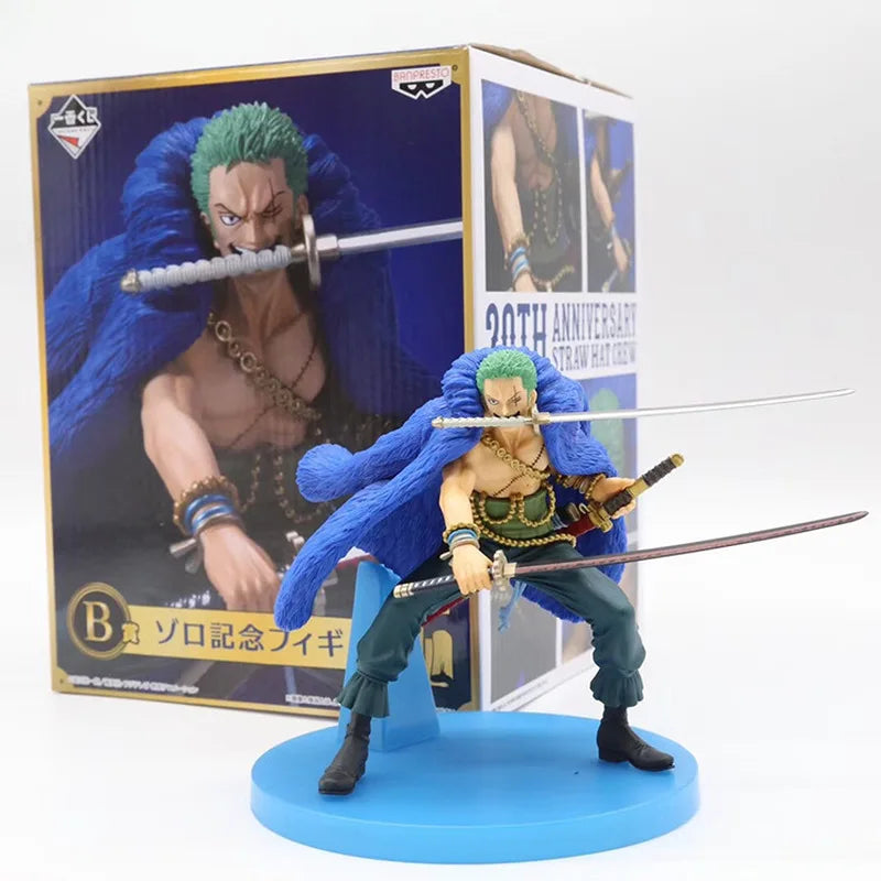 Hot 20cm One Piece Toys Rewards 20th Anniversary Nico Robin Model Ornaments Anime Statue Decoration Pvc Action Dolls Xmas Gifts