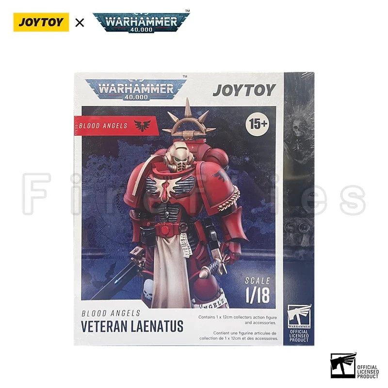 1/18 JOYTOY Action Figure (4PCS/SET) Blood Angels Veteran Version 2 Anime Collection Model Toy
