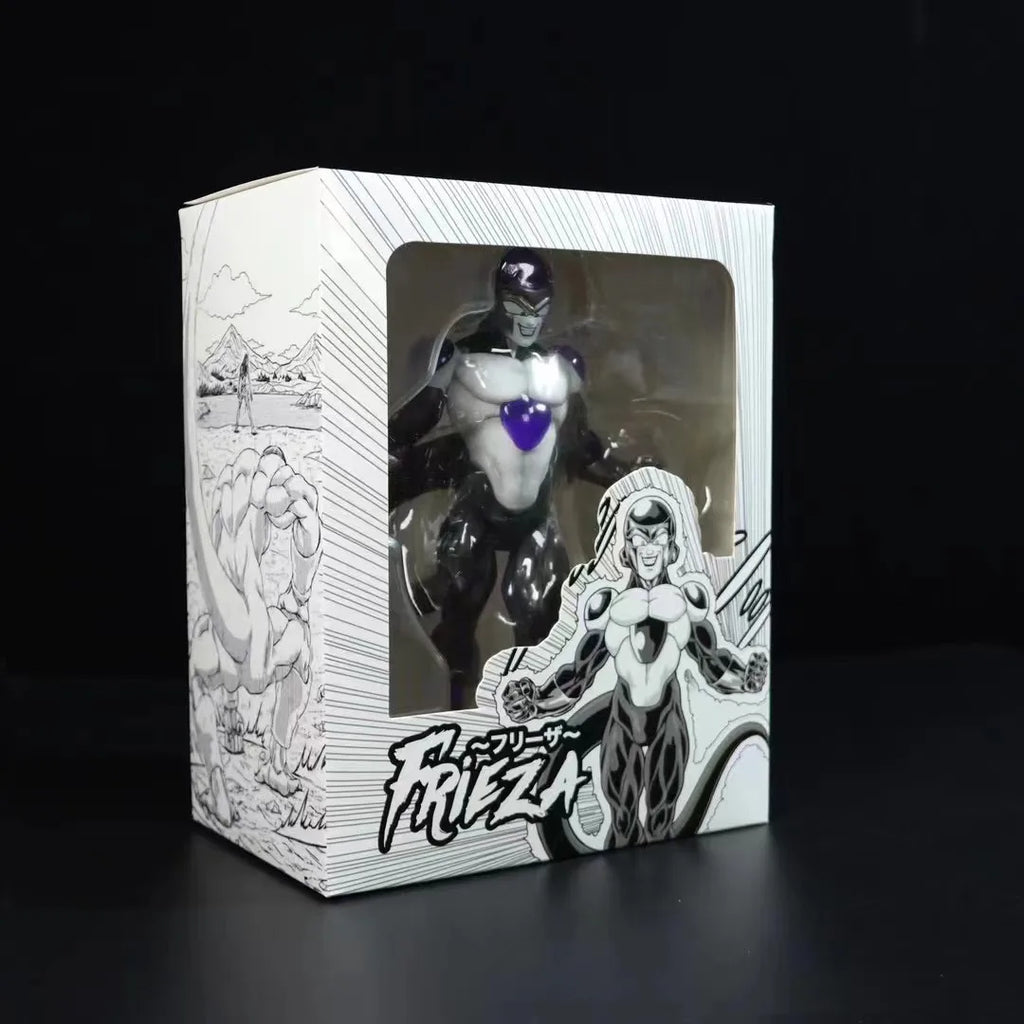 19cm Dragon Ball Z Black Gold Frieza Figure Final Form Freezer Figurine PVC Action Figures Collection Model Toys Gifts