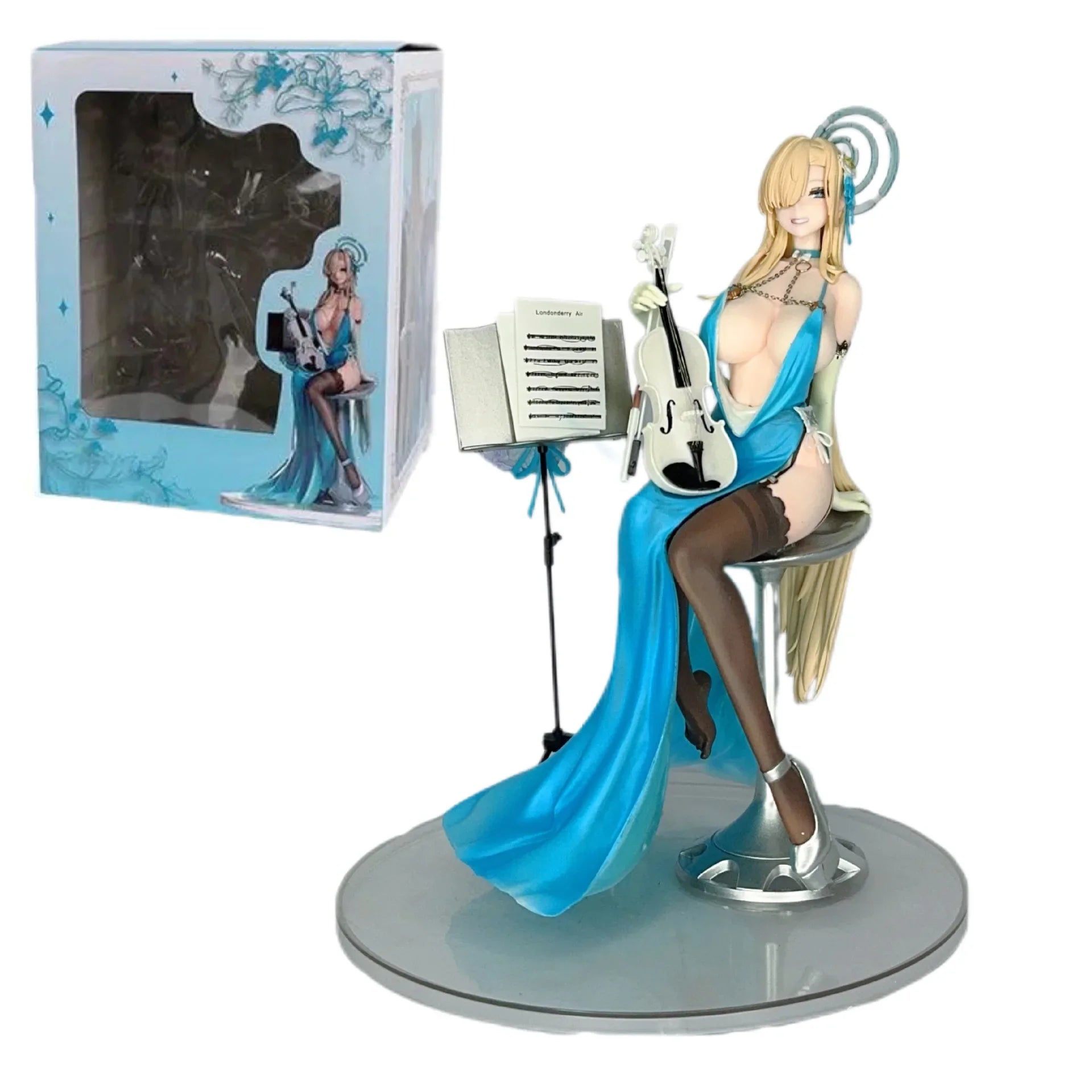 Itinose Asena Action Figure Blue Archive Anime Figures Ceremonial Dress Statue Model Dolls Collection Room Decoration Toy Gift