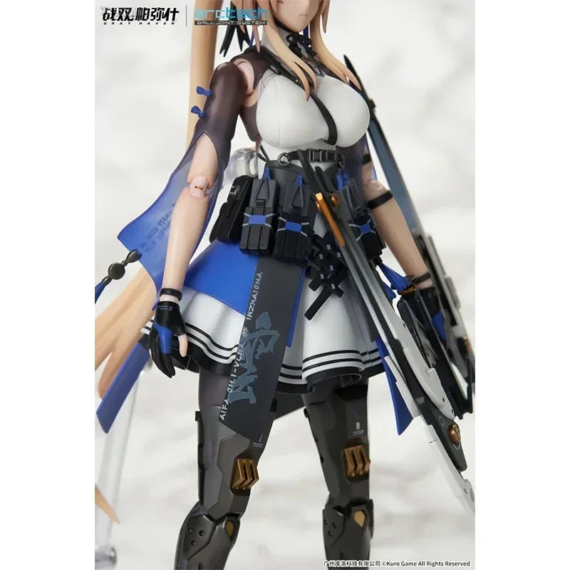22CM  Anime Action Figures APEX ARCTECH Bianca Truth Gray Raven: Punishing ARCTECH Toys Gift PVC