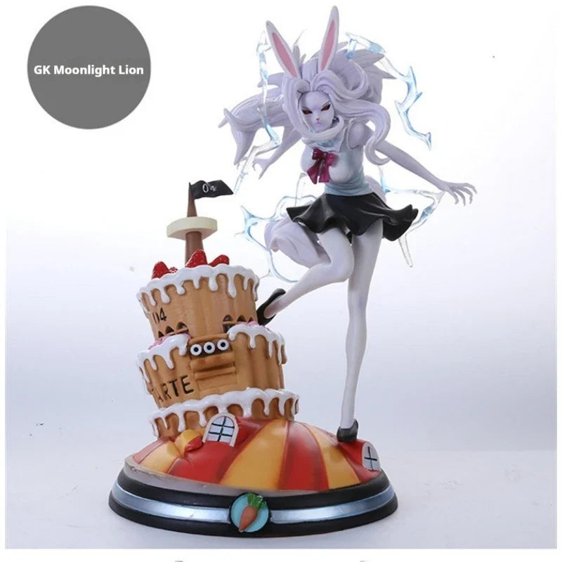 Anime Pirate Handmade GK Moon Lion Cao Laotie Boxed Model Figure Collectible Toys For Fans Of Voyage King And Straw Hat Crew