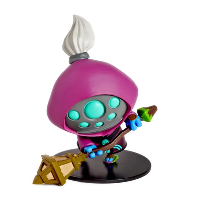 Original LOL League of Legends Grandmaster At Arms Jax Q Version Anime Action Figures Collectible Ornaments Model Toys Gift