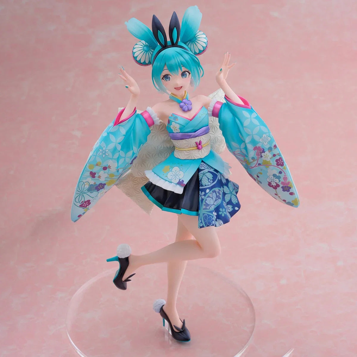Original FuRyu F:Nex 1/7  Piapro Characters - Hatsune Miku Wa-Bunny Anime Action Figures Model Collectio Toy Gifts Toys