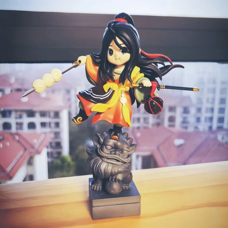 The Outcast Anime Peripherals Feng Baobao Q Version Cartoon Figure Model Desk Decorations Collectible Toys Friends Holiday Gifts