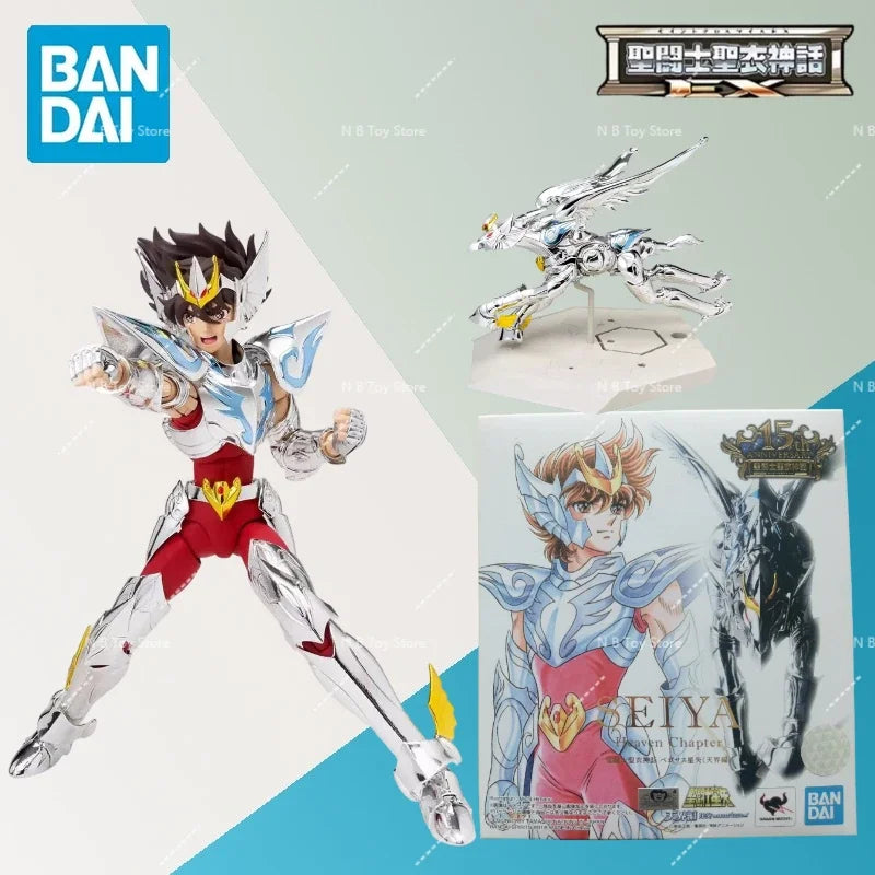 MST Model Saint Seiya Myth Cloth EX Heaven Chapter Pegasus Seiya 15th Anniversary Edition Action Figure Knights of Zodiac Bronze