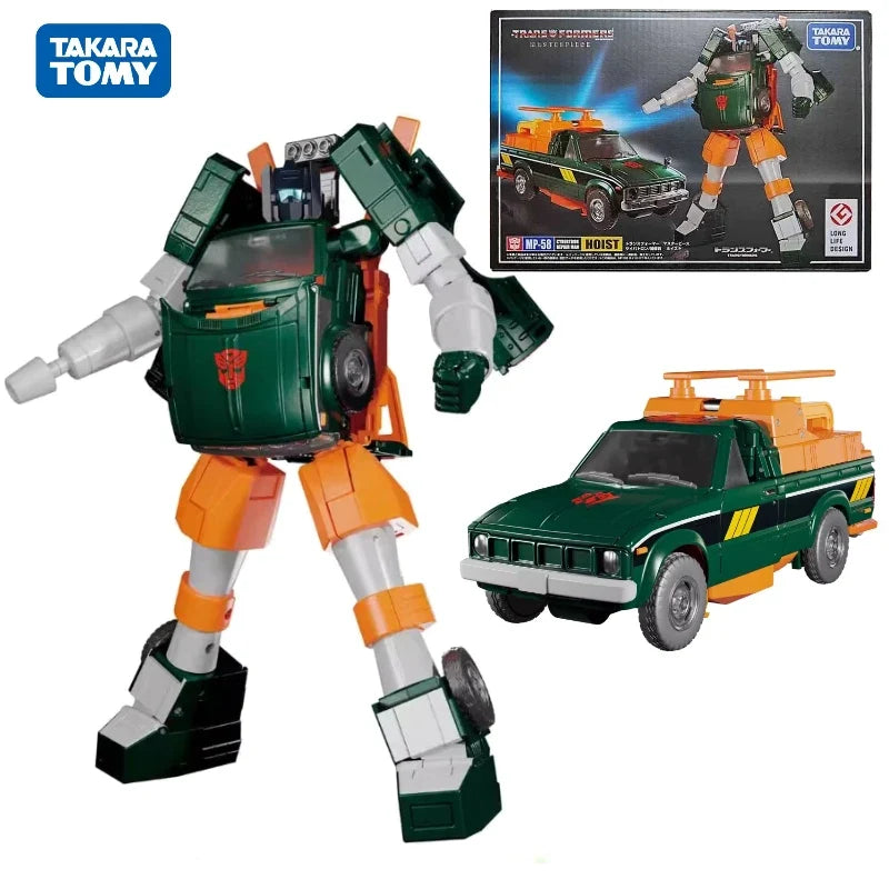 In Stock TAKARATOMY Transformers Masterpiece MP-58 Hoist Anime Action Figure Toy Gift Model Collection Hobbies