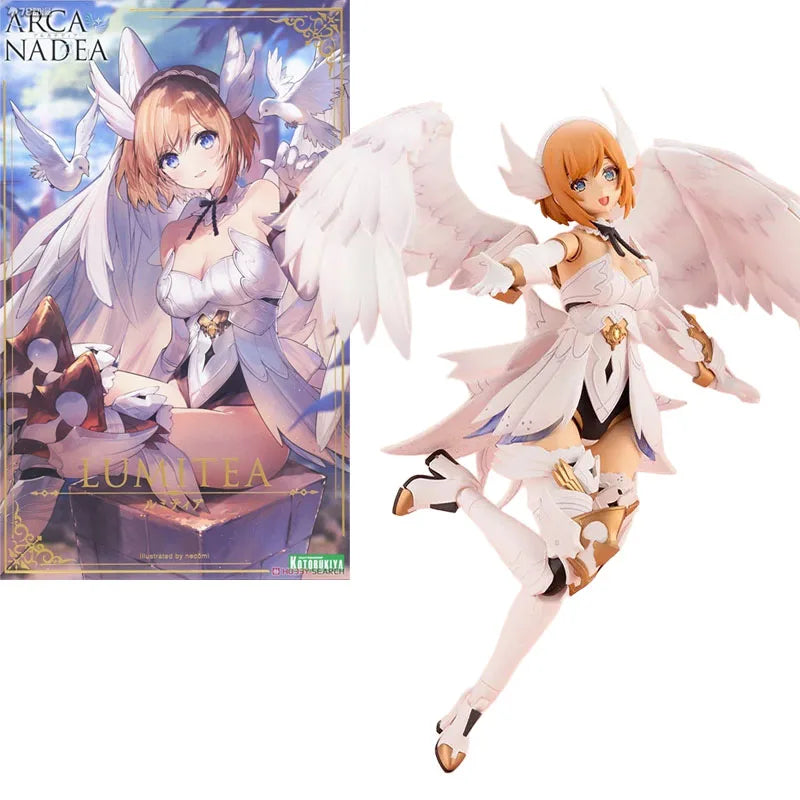 In Stock Kotobukiya Original ARCA NADEA ERMEDA CHARMED LUMITEA Anime Action Figure Assembly Model Toys Collectible Gifts