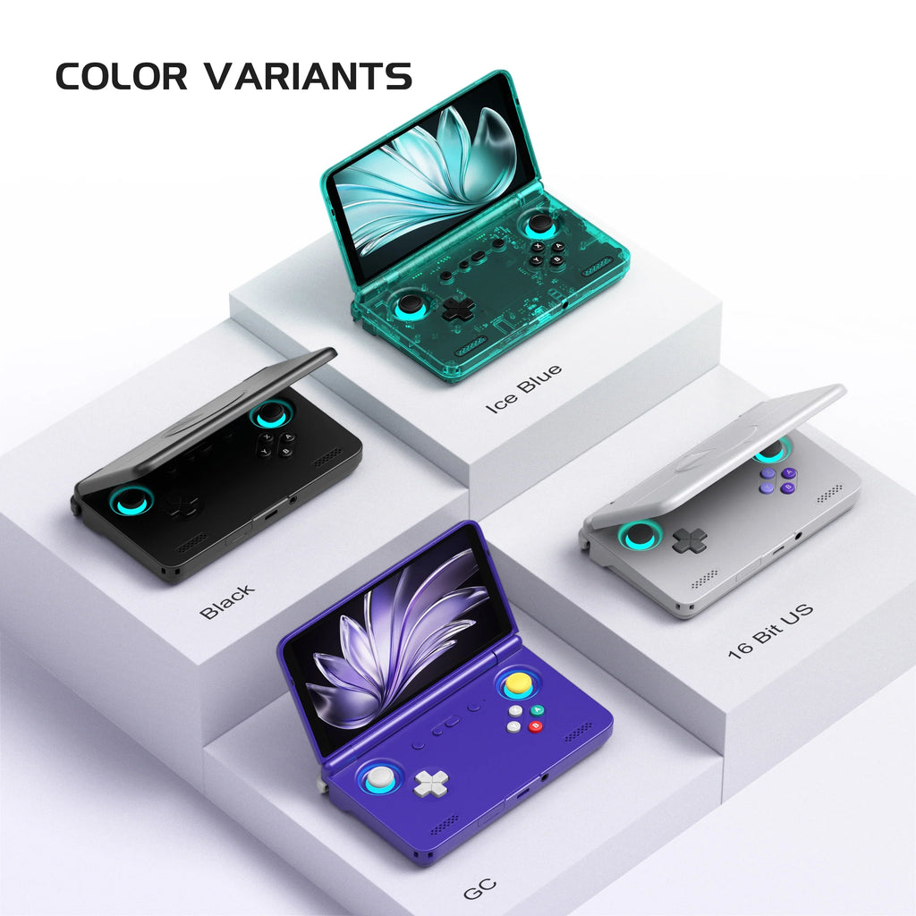 Retroid Pocket Flip2 Handheld Game Console 5.5'' AMOLED Screen DP Output Snapdragon MediaTek Processor Active Cooling Android OS