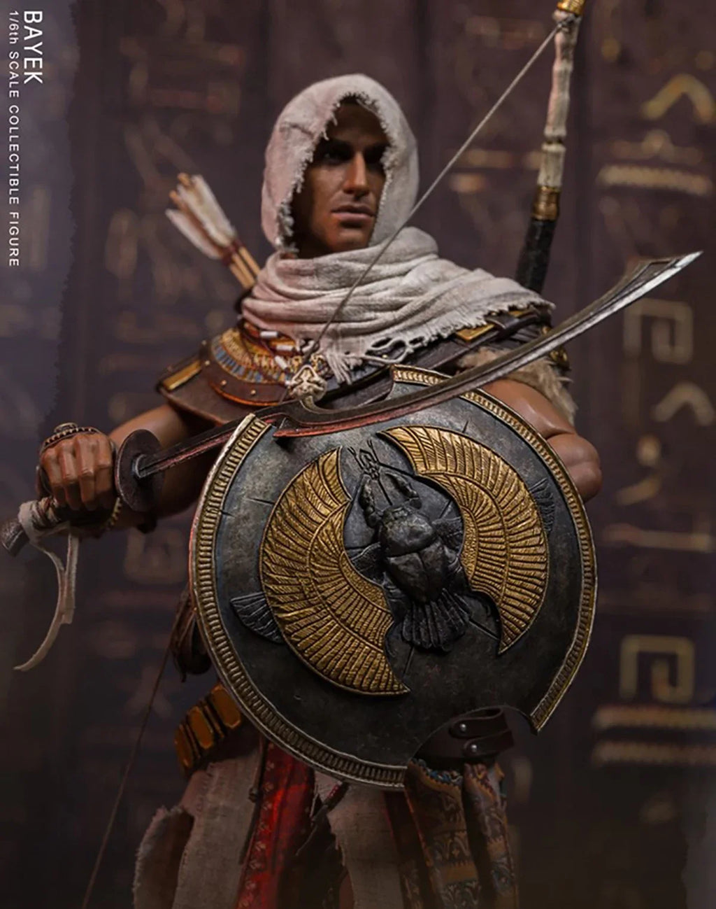original DAMTOYS DMS013 1/6 Scale Male Soldier Bayek Model 12 Inches Full Set Action Figures Dolls for Fans Hobby Gifts