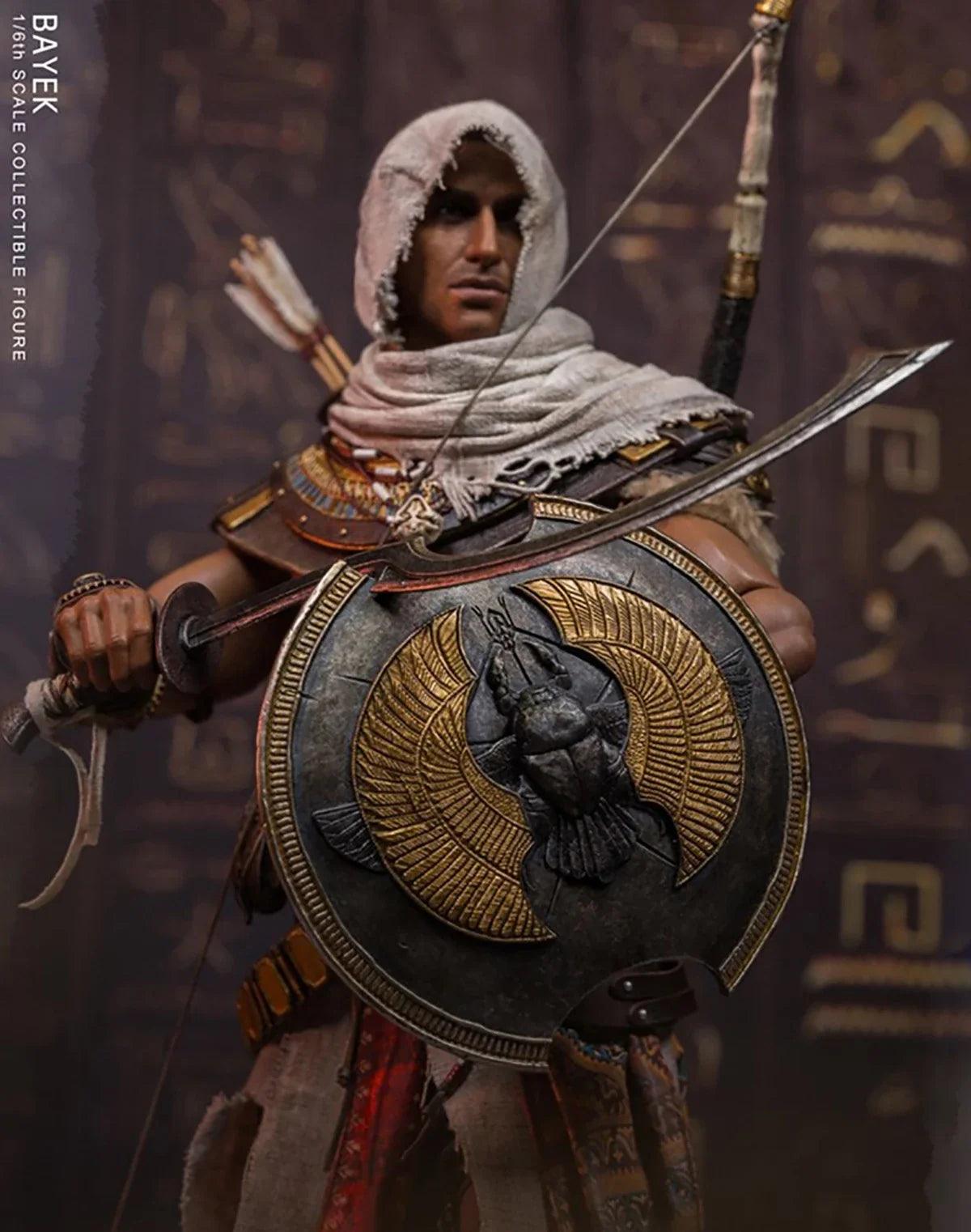 original DAMTOYS DMS013 1/6 Scale Male Soldier Bayek Model 12 Inches Full Set Action Figures Dolls for Fans Hobby Gifts