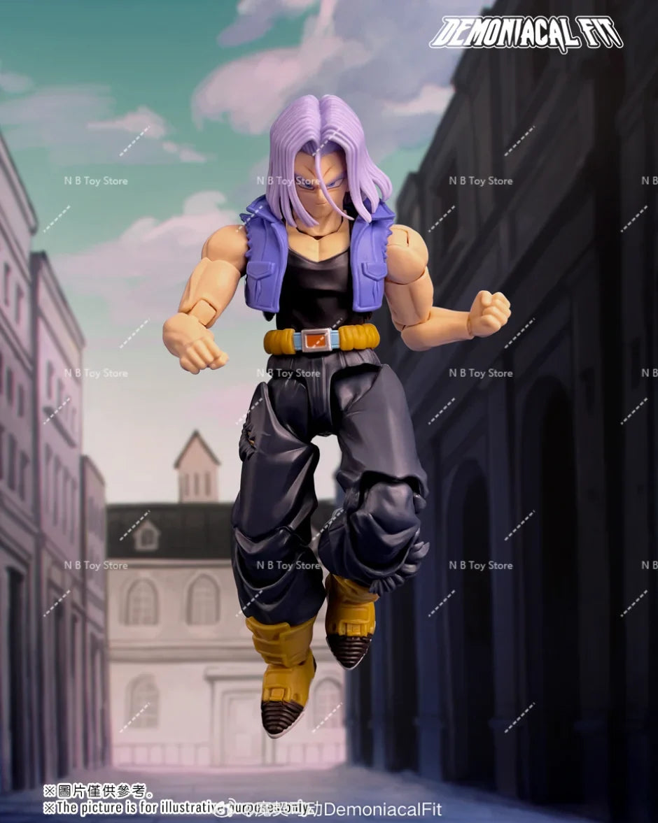 Demoniacal Fit Shf Dragon Ball Z Super Saiyan Action Figure Trunks The Boy From The Future Son of Tomorrow in Stock Model Toys