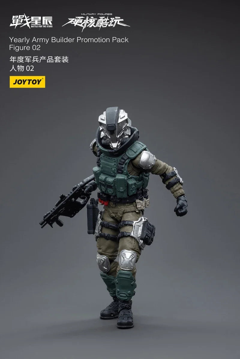 in Stock JOYTOY 1/18 10.5cm Action Figures Yearly Army Builder Promotion Pack Anime Collection Model