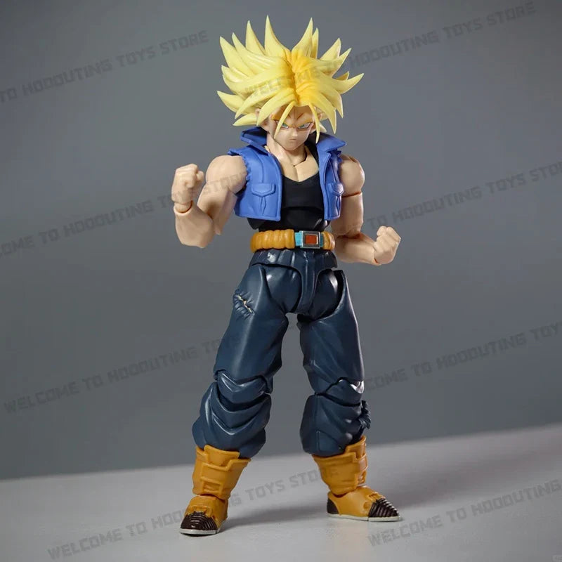 In Stock Demoniacal Fit Trunks Action Figure Son of Tomorrow Dragon Ball Z DBZ Figurine 3.0 Body Anime Figures Collectible Toy