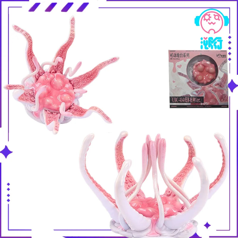New Stock Traceability Sushing Original UBC-404 Juvenile&adult Movable Tentacle Platform Model Figurine Toy Ornament Gift