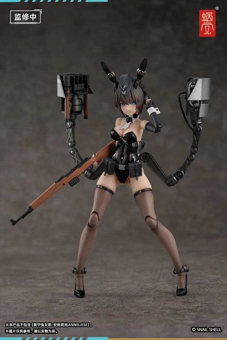 Snail Shell 1/12 Armored Bunny Annelis ANNELIESE Action Figure Model Toys