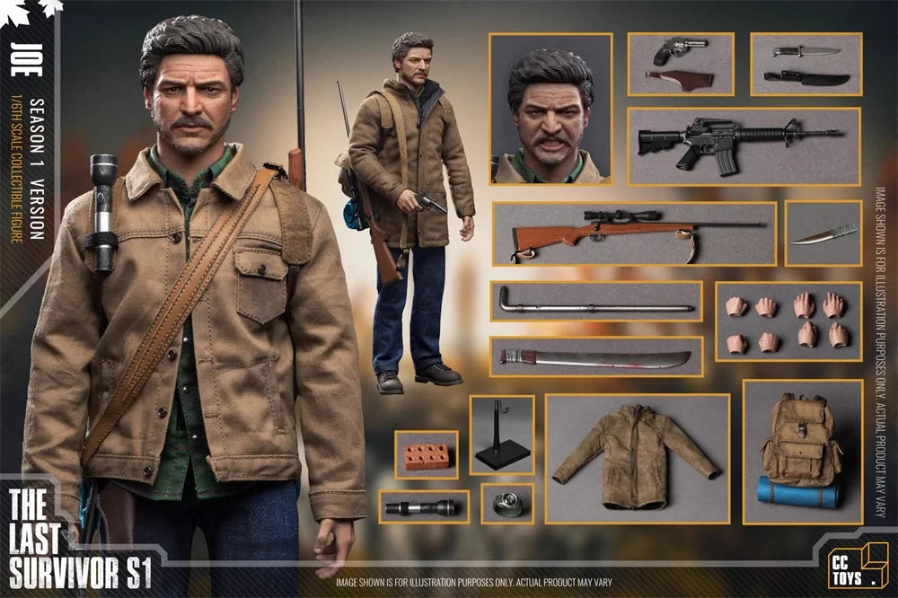 CCTOYS The Last Male  Full Set Action Figure Toys Model Gift For Fans Collectable 1/6