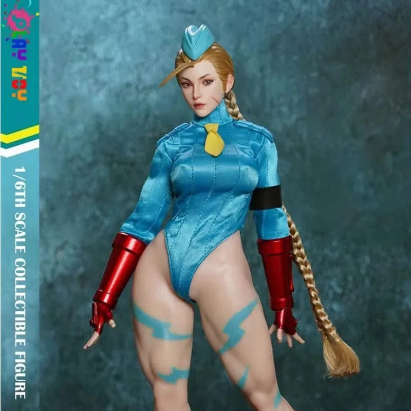 In Stock Play Toy Street Fighter P020 A B Figure Fighting Female Warrior Cammy 1/6 Action Figurine Model Collectible Doll Toys