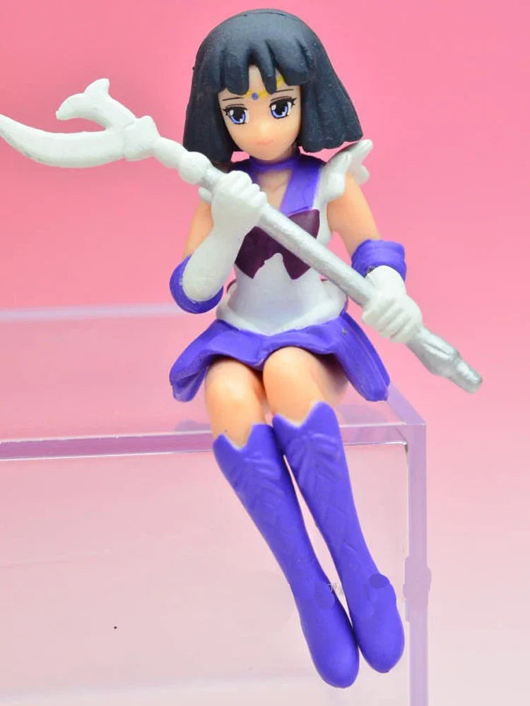 Anime Figure Gacha Sailor Jupiter Capsule Toy Sailor Moon Mercury Mars Meiou Setsuna Pendant Toys Figures Children Gifts