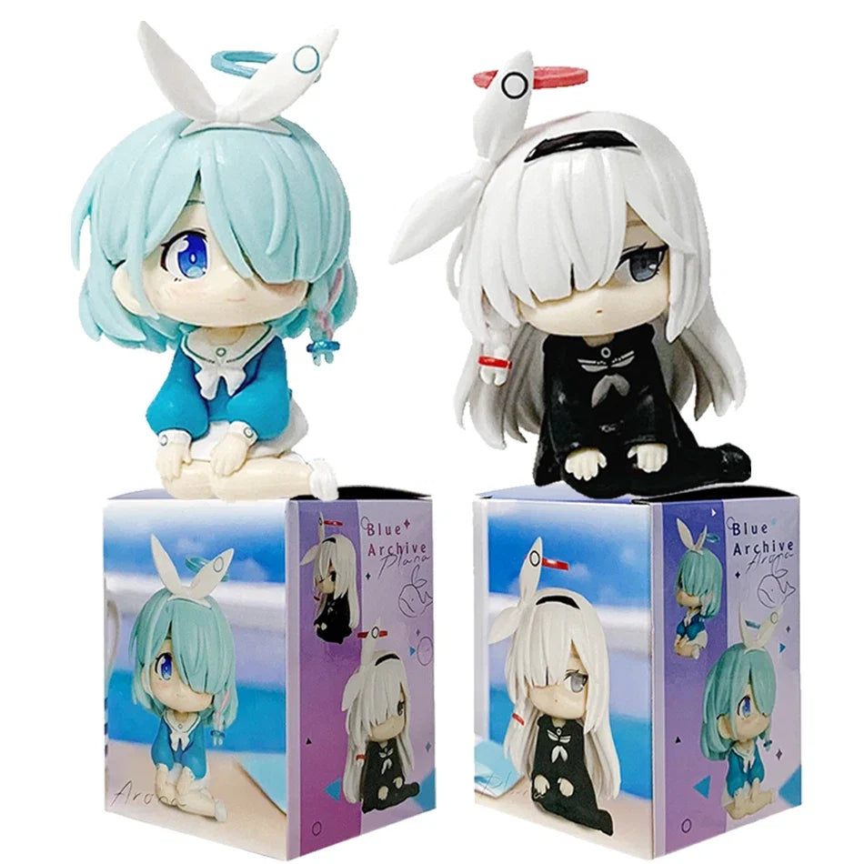 In Stock Blue Archive Plana Arona Figure PVC Anime Collect Anime Characters Ornaments Cute Cartoon Festival Christmas Gift