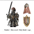 Paladin Magnetic Detachable Metal Figurine Desktop Decoration Copper Pendant Handle Figurine small gifts and souvenirs