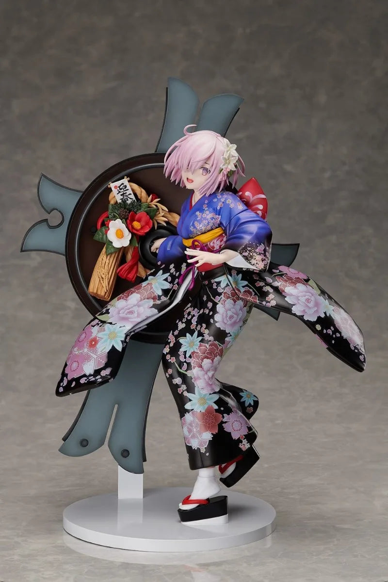In stock Genuine Fate Order Mash Kyrielight kimono VER.28CM PVC Action Anime Figure Model Toys Figure Collection Doll Gift
