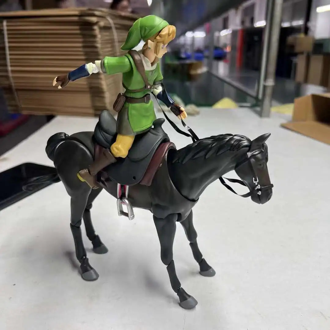 16cm Figma 490 Horse Movable Model Pvc Part For Action Figure Desktop Ornament Action Figure Collectible Toys Gifts