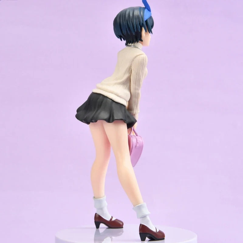 In Stock Original Bandai BANPRESTO Rental Girlfriend Sarashina Ruka Action Figures Toys Model Genuine Collector Anime Hobby