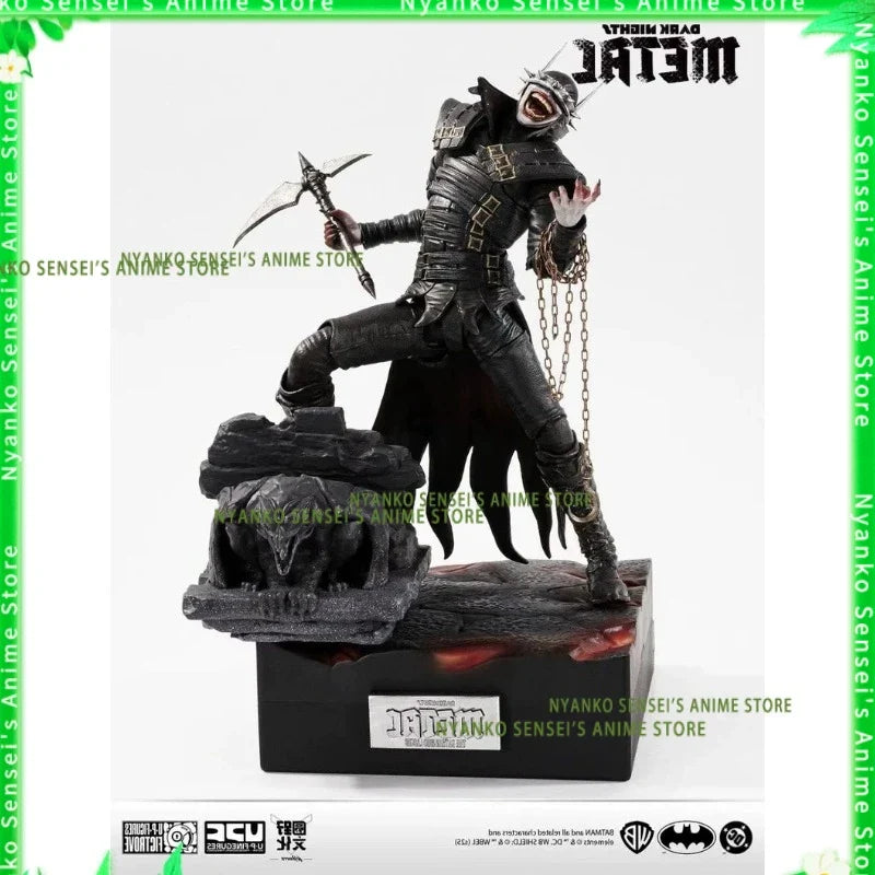 U-P-Finegures Batman Dark Nights: Metal The Batman Who Laughs DCC Model Action Figure Trendy Toys Doll Gift Hobby Collectible