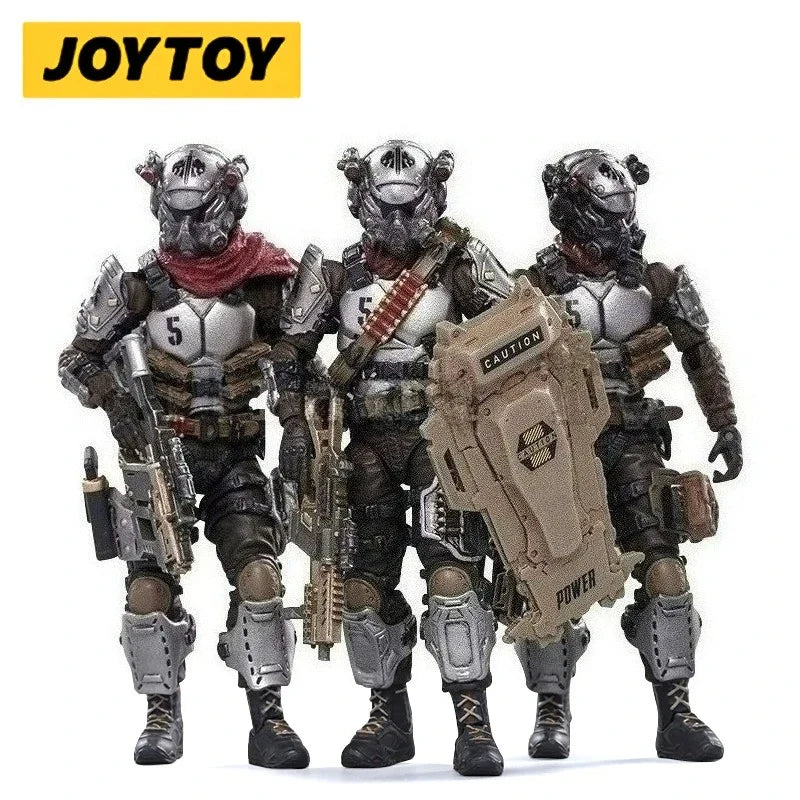 JOYTOY 1/18 3.75 Actionfigur (3 STÜCK/SET) Skelettkräfte Hell's Fifth Company Anime Sammlermodell Spielzeug Geschenk auf Lager
